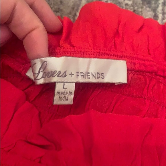 Lovers and friends red top - Picture 3 of 5
